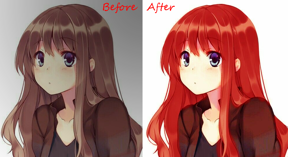 Hướng dẫn đổi màu tóc cho nhân vật trong Adobe Photoshop - Học 3 giây