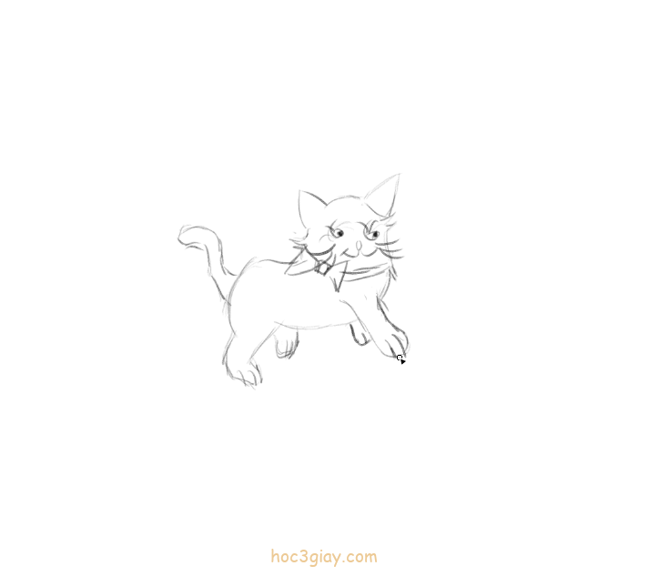 Hướng dẫn vẽ mèo: Bạn là một người yêu thích vẽ tranh? Hãy đến với hình ảnh này để được hướng dẫn cách vẽ mèo độc đáo và dễ thương. Bạn chắc chắn sẽ tìm thấy niềm đam mê trong nghệ thuật của mình.