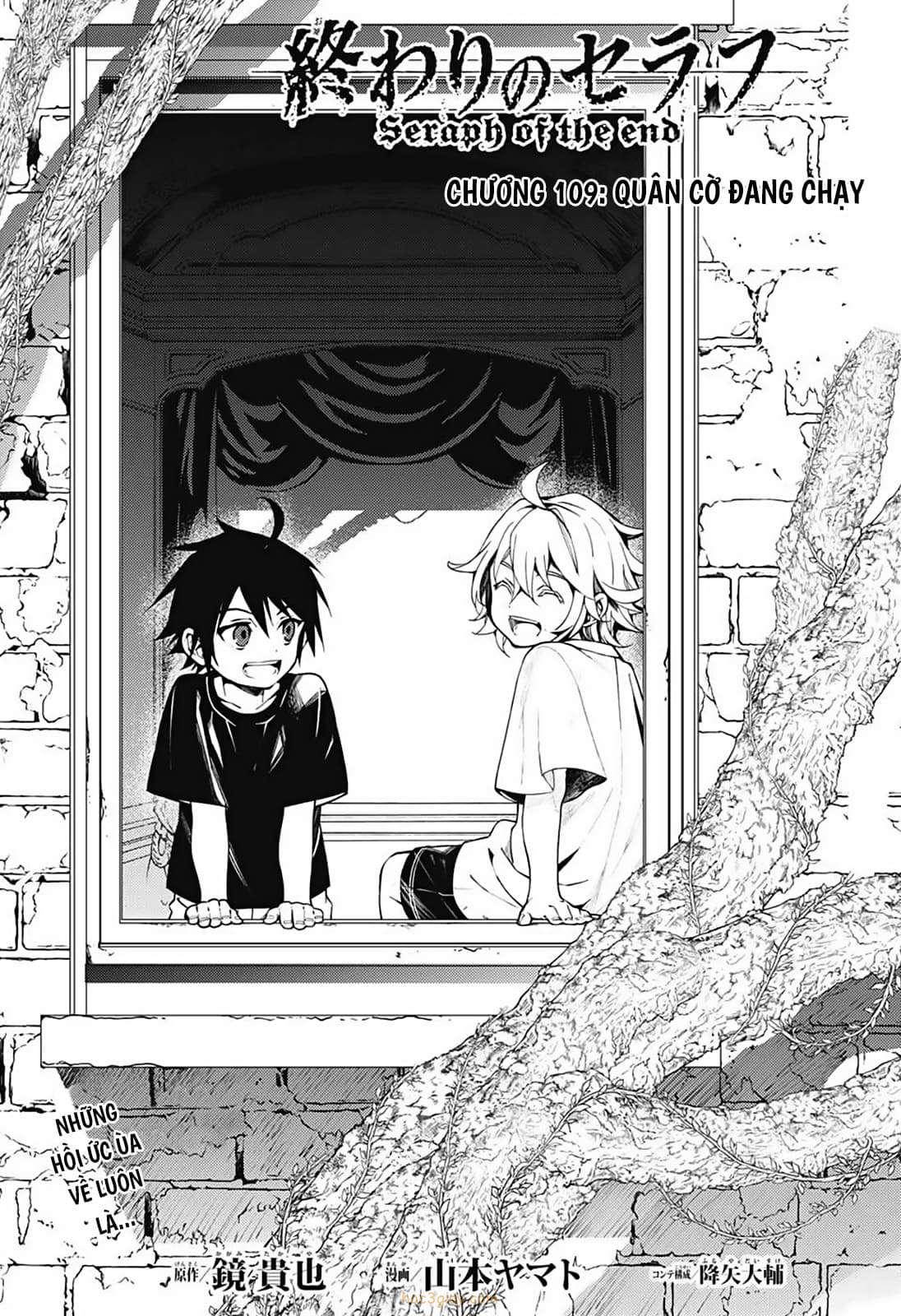 Owari no seraph chương 109: Quân cờ đang chạy